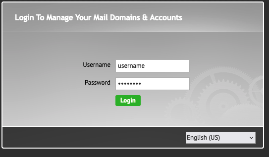 iRedMail Administrator Login